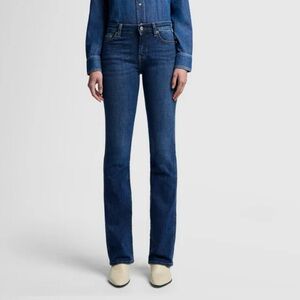 NWT 7 For All Mankind Kimmie Bootcut Tailorless Size 33